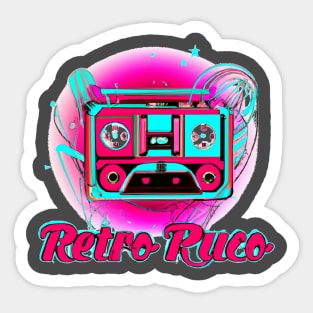 Retro Ruco Sticker